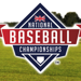 National Baseball Championships Logo