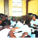 Gabriel Talks Health With Student In Sierra Leone
