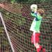 First shot on goal for Fall 2012 Season - Sean Seykowski handles it easily.