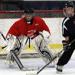 Charlie Lindgren at Dave Peterson Goalie Camp.