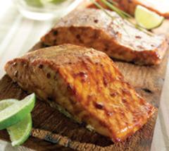 Blueberry Glaze Salmon