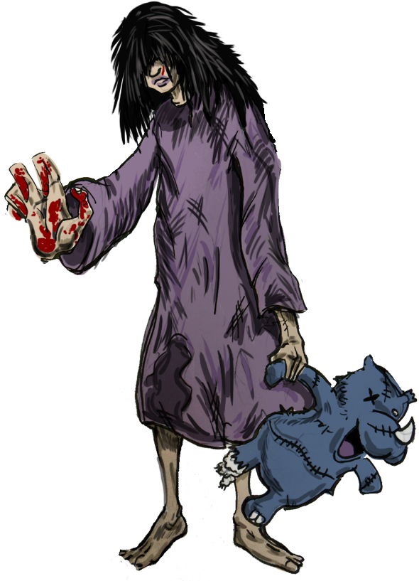 The Girl From The Ring! Halloween Haunted Houses