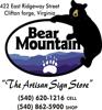 Sponsored by Bear Mountain Signs