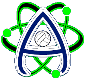 Atomic Volleyball Club logo