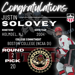 Solovey drafted 20th overall in USHL Phase II Draft by Muskegon Lumberjacks