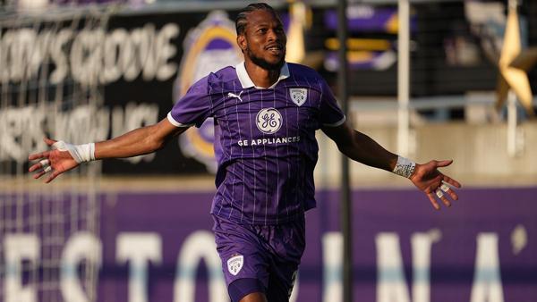 Kevon Lambert's Double Earns LouCity Victory vs. Legion