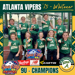 Atlanta Vipers Fastpitch 14 Whitener - USSSA Spa City Intive 9U Champs - March 2025