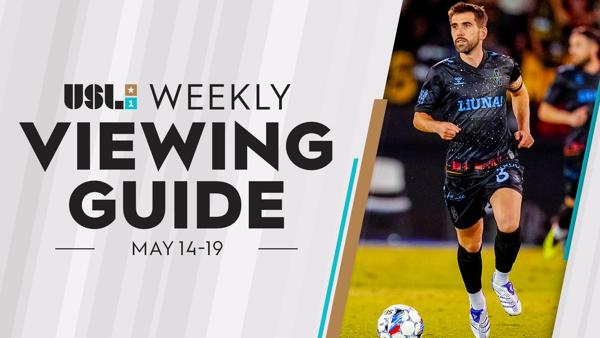 Where to watch the USL Championship and USL League One this week
