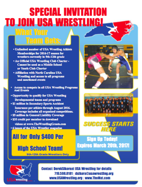 HS Team Membership Offer ENDS March 8 HS Team Membership Offer ENDS March 8
