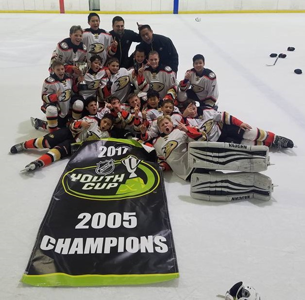 JR DUCKS PW AAA TAKE NHL YOUTH CUP CHAMPIONSHIP