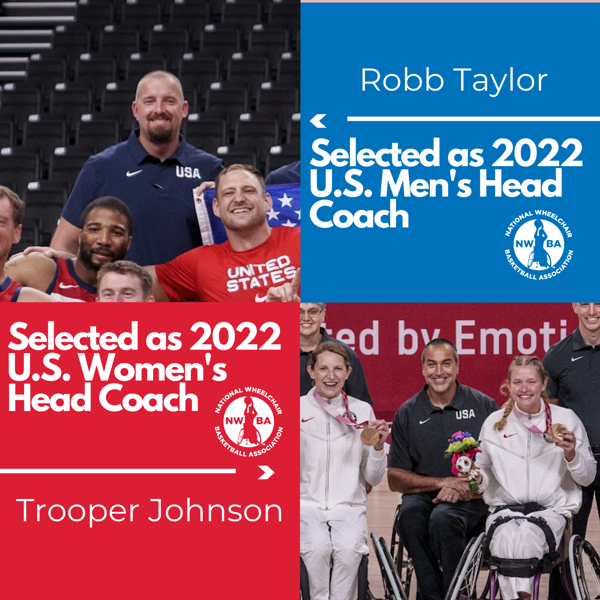 Robb Taylor \u0026 Trooper Johnson named as Head Coaches for 2022 Men's and  Women's U.S. National Teams