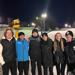 All-Conference skiers