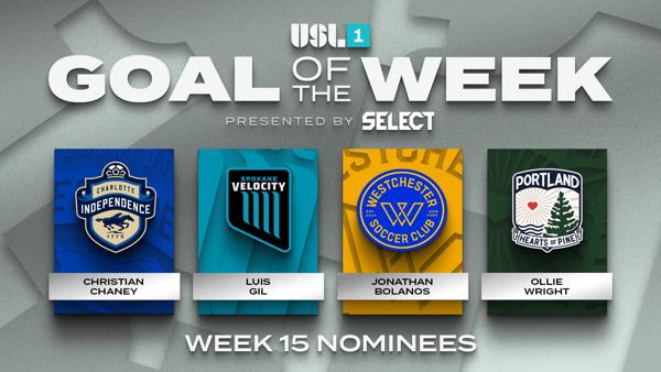 USL League One Goal of the Week – Week 15