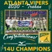 Atlanta Vipers Fastpitch 2030 Trahan - 14U Champs USSSA - Oct 2025