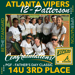 Atlanta Vipers Patterson - 14U 3rd Place - PGF Fathers Day Classic - June 2025