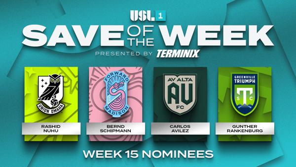 USL League One Save of the Week – Week 15