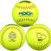 Men's Trump® X-ROCK-ISPS-Y The Rock® Series 12 inch Softball - Yellow Composite Leather with Micro Cell Technology - ISPS Approved (Sold in Dozens)