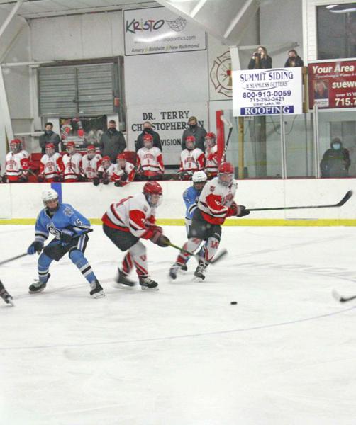 Eau Claire North scores three goals in the third to defeat Amery