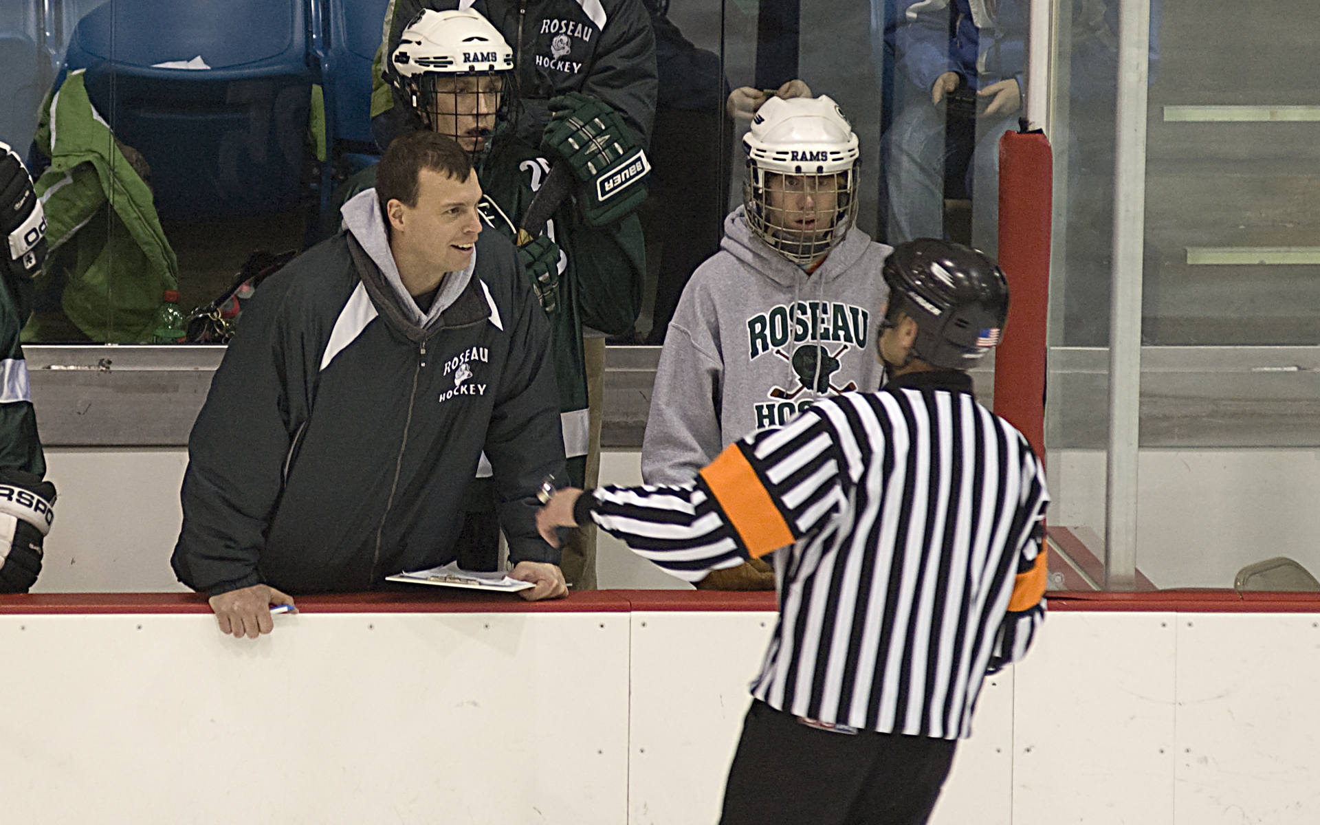 Roseau at Moorhead Photos MN Boys' Hockey Hub High School Boys
