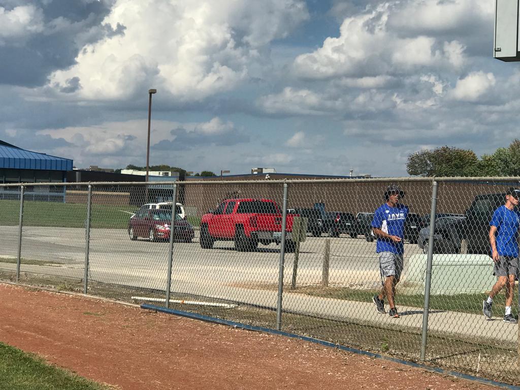 Outfield Fence Timeline Photos Liberty Blue Jay Athletics