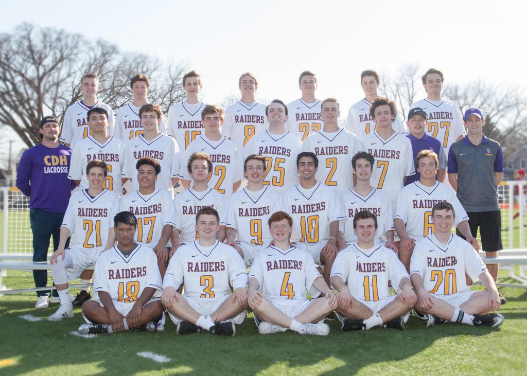 2018 Boys Varsity Lacrosse Team