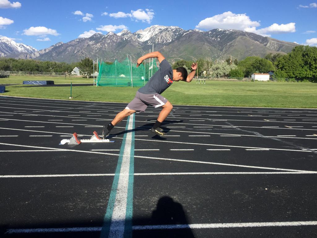 Sprinter and Long Jump Training