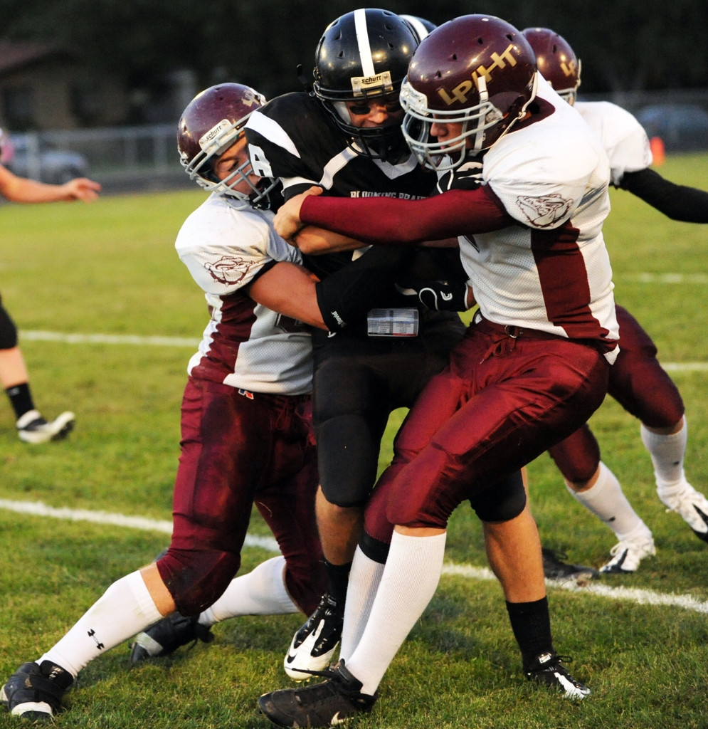 Lester Prairie/Holy Trinity at Blooming Prairie Photos MN Football