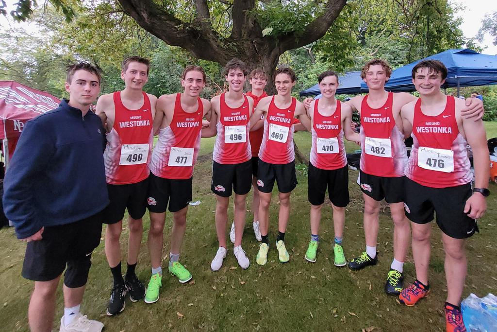 Westonka boys cross country team