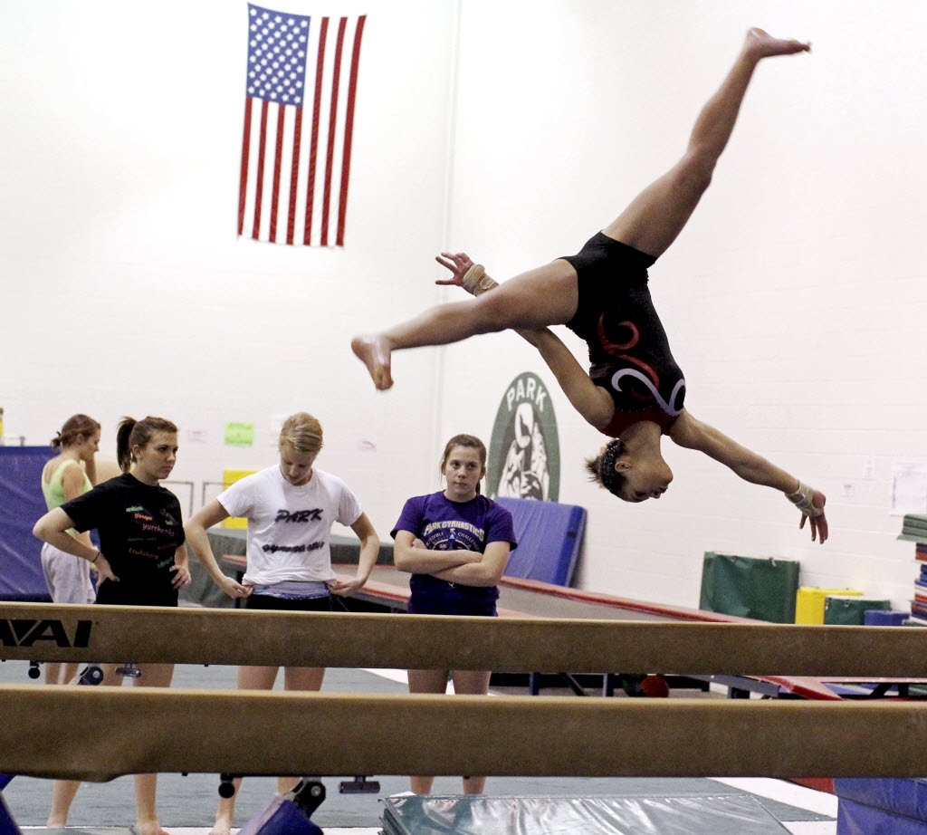 Gymnastics juniors lead Park