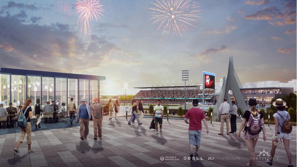 Rhode Island Unveils 7,500Seat SoccerSpecific Stadium Anchored by USL Championship Club