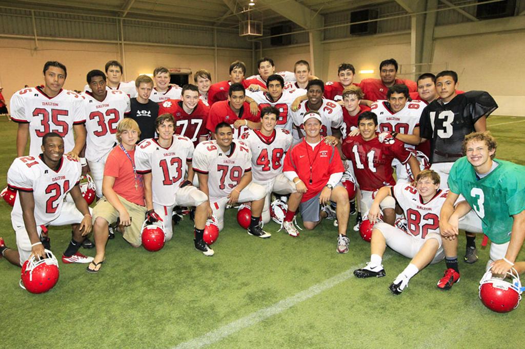 2012 Football Camp Photos Dalton High School Football Quarterback Club