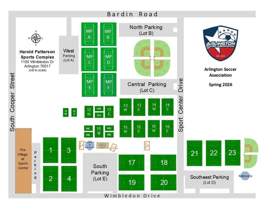 HAROLD PATTERSON FIELD MAP