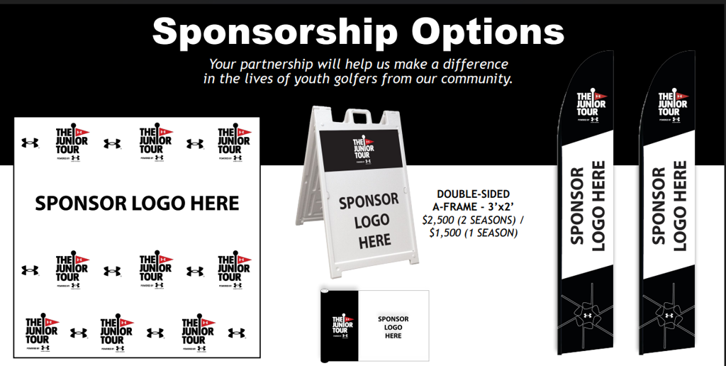 Under Armour Junior Golf Tour Sponsorship Options