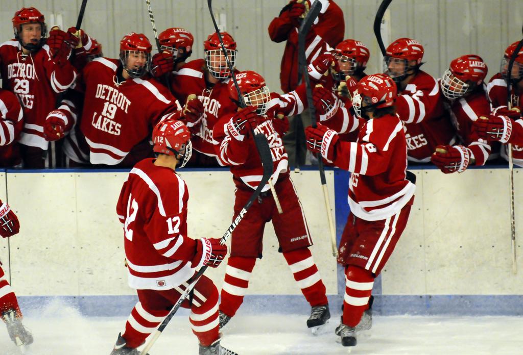 Detroit Lakes vs. BreckenridgeWahpeton Photos MN Boys' Hockey Hub