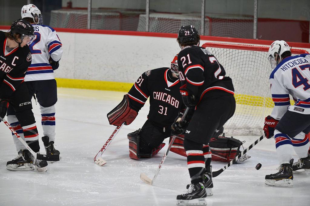 Chicago Steel vs. Under17 Team Photos USA Hockey National Team