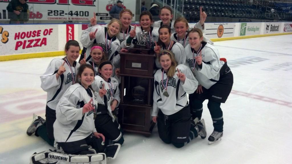 Roseau 12u A Wins Fargo Girls International Hockey Tournament