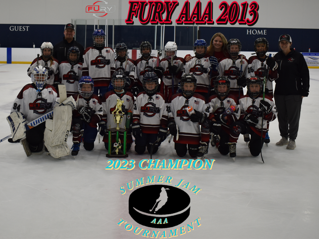 2023 Summer Jam AAA Tournament U10Tier 1 Division Champions - Fury AAA 2013