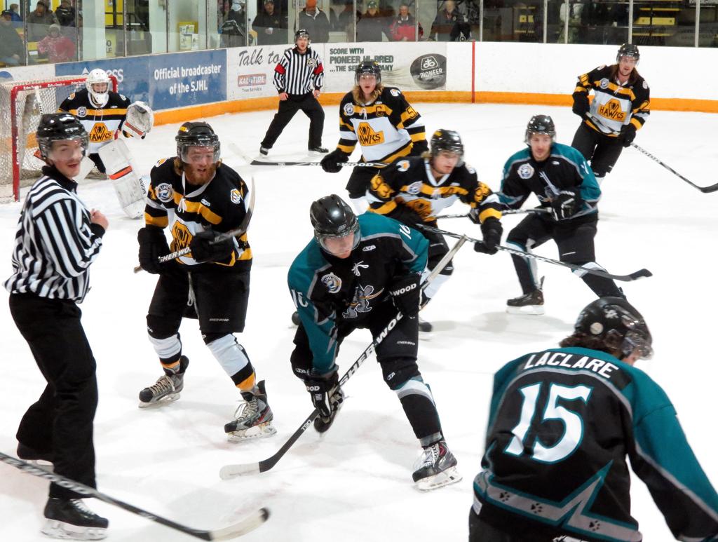 Nov 23rd vs La Ronge Ice Wolves Photos Nipawin Hawks (SJHL)