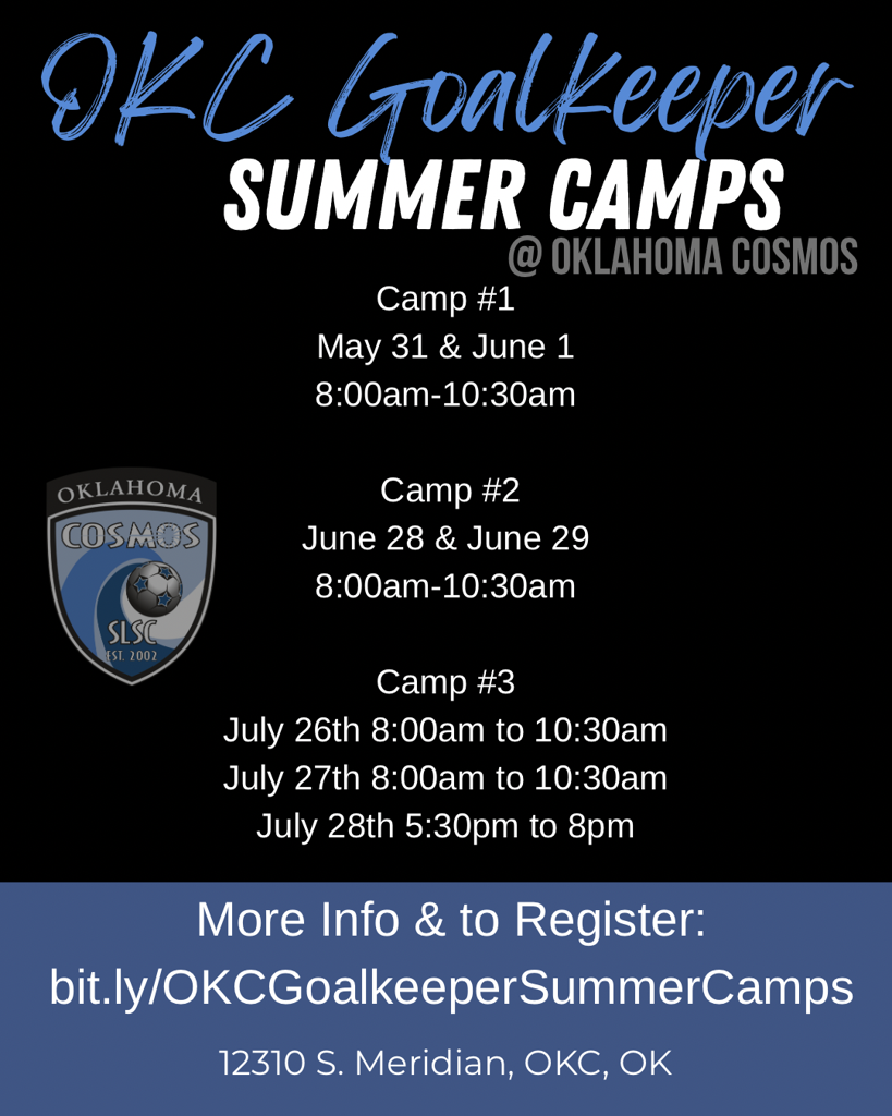 OKC Goalkeeper Camps at Oklahoma Cosmos