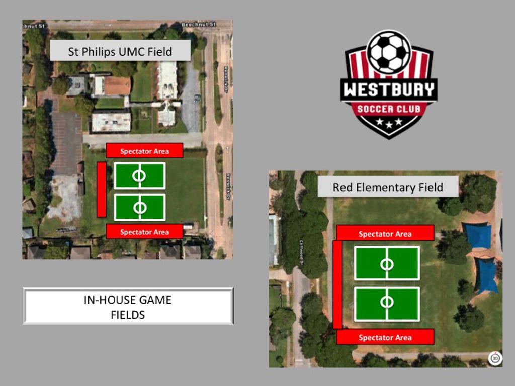 WSC Home Fields Spectator Areas