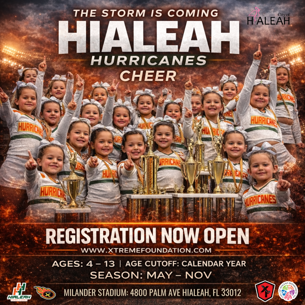 Hialeah Lettering Hialeah Hurricanes