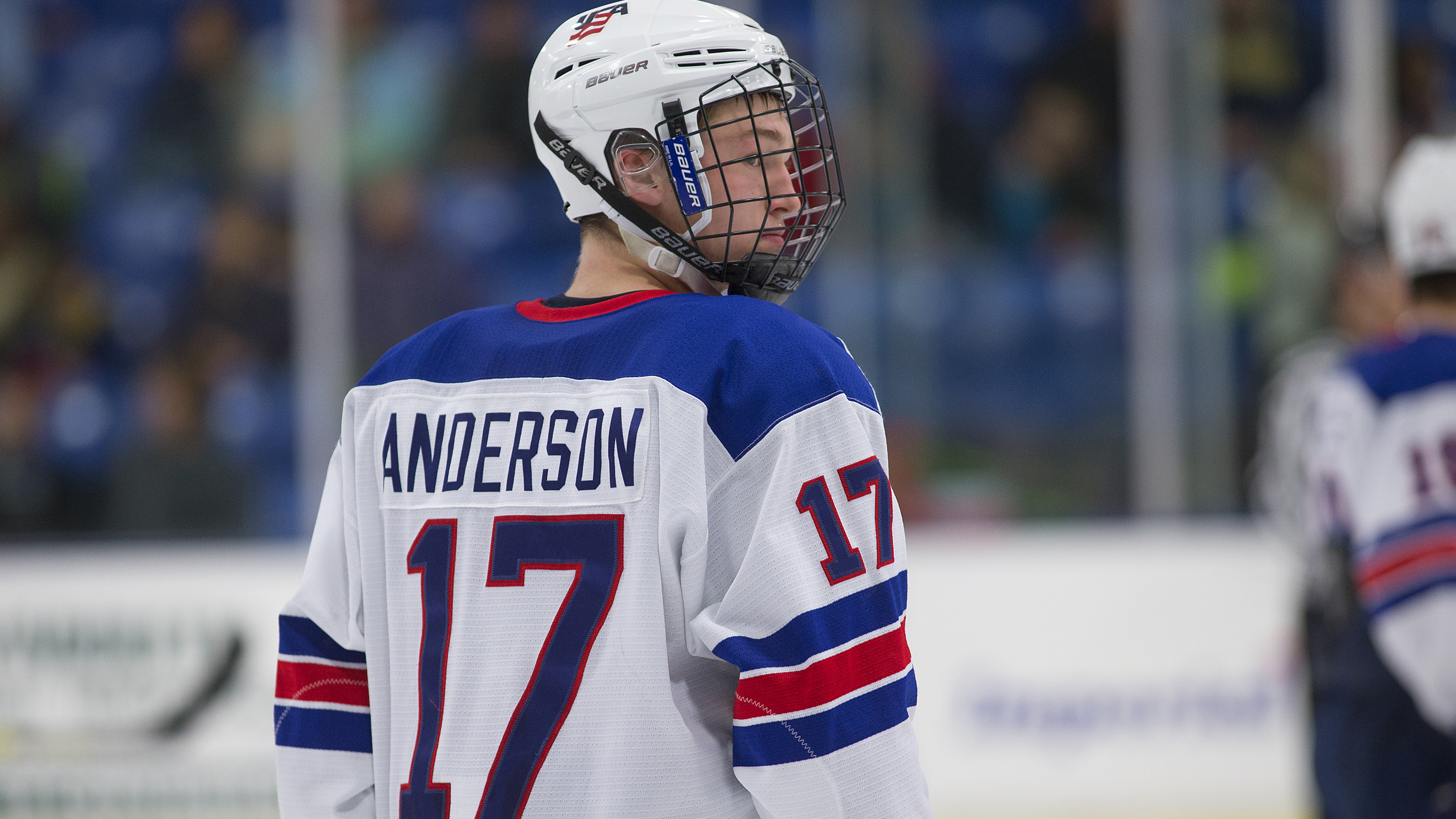 Anderson Taking Hockey in Stride in Second Year with NTDP
