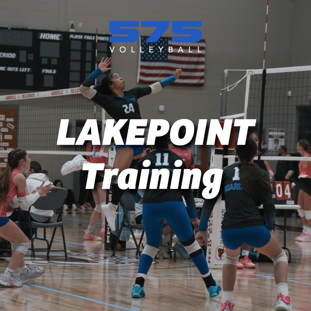 575 Volleyball training opportunities at Lakepoint Sports Complex.