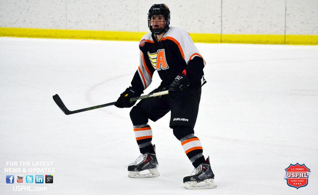 defensive prospect rhett mcdonald chooses alpena flyers for college alpena flyers junior hockey