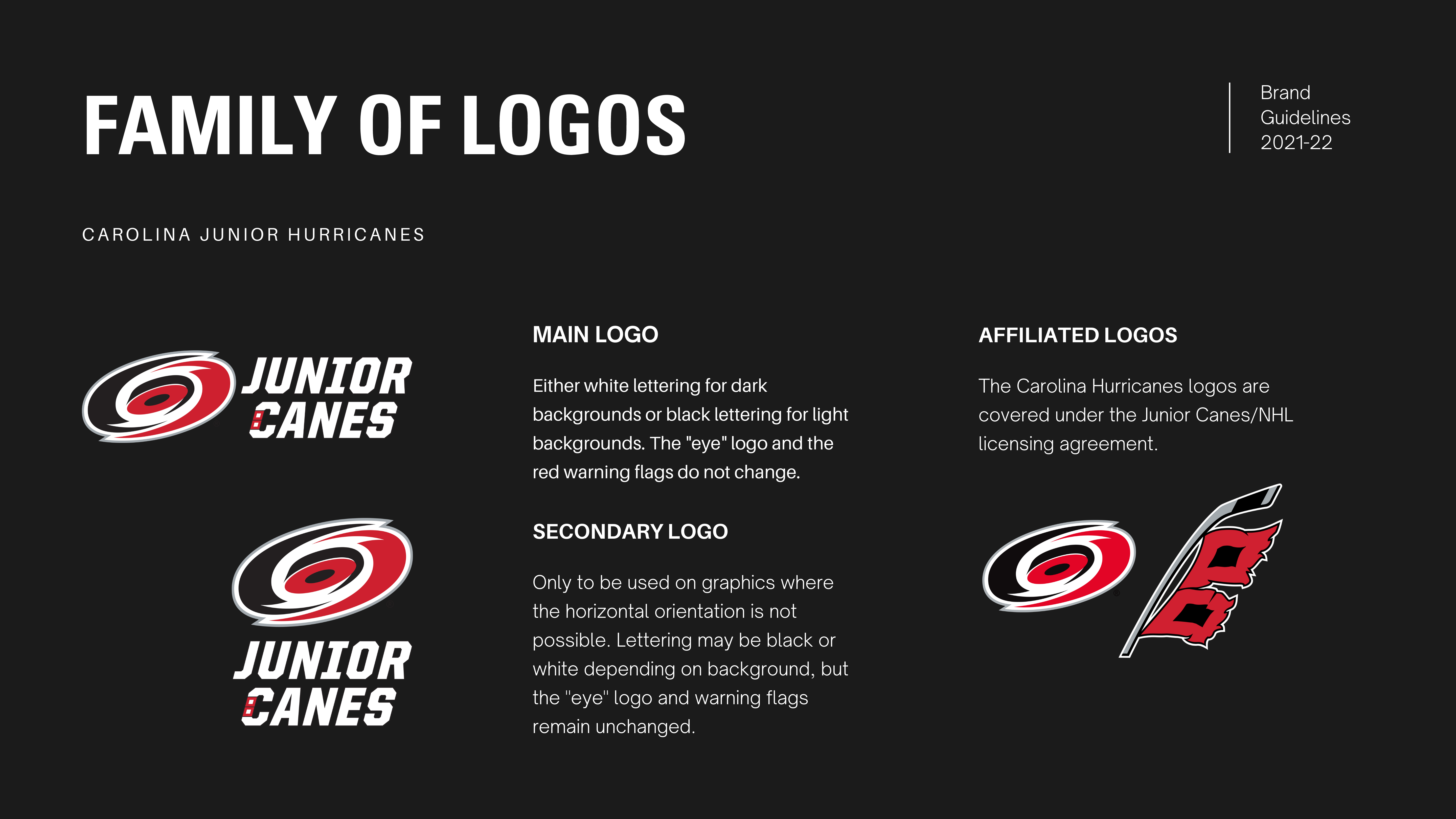 Junior Canes Brand Guide