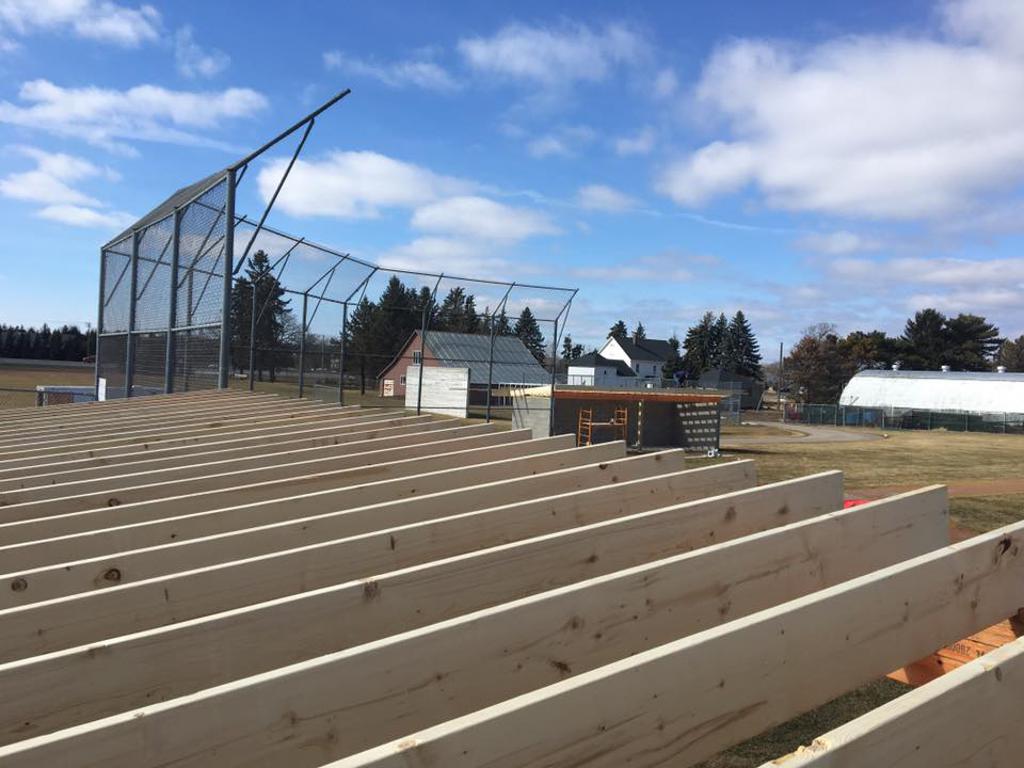 High School B Field Dugouts Photos Stillwater Area Baseball Association
