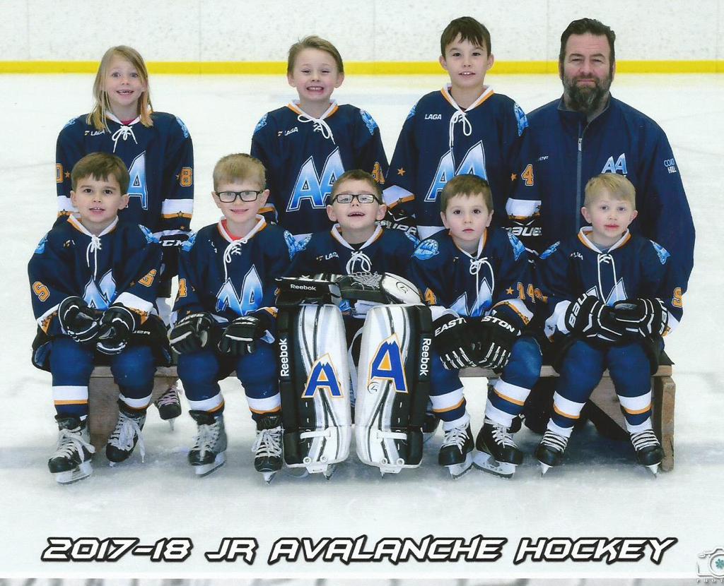 8U Red Photos Avalanche Amateur Hockey