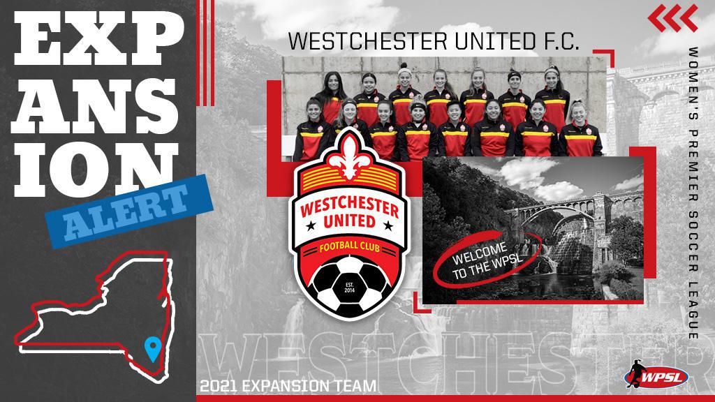 WESTCHESTER UNITED F.C. JOINS WPSL AS EXPANSION TEAM FOR 2021 SEASON