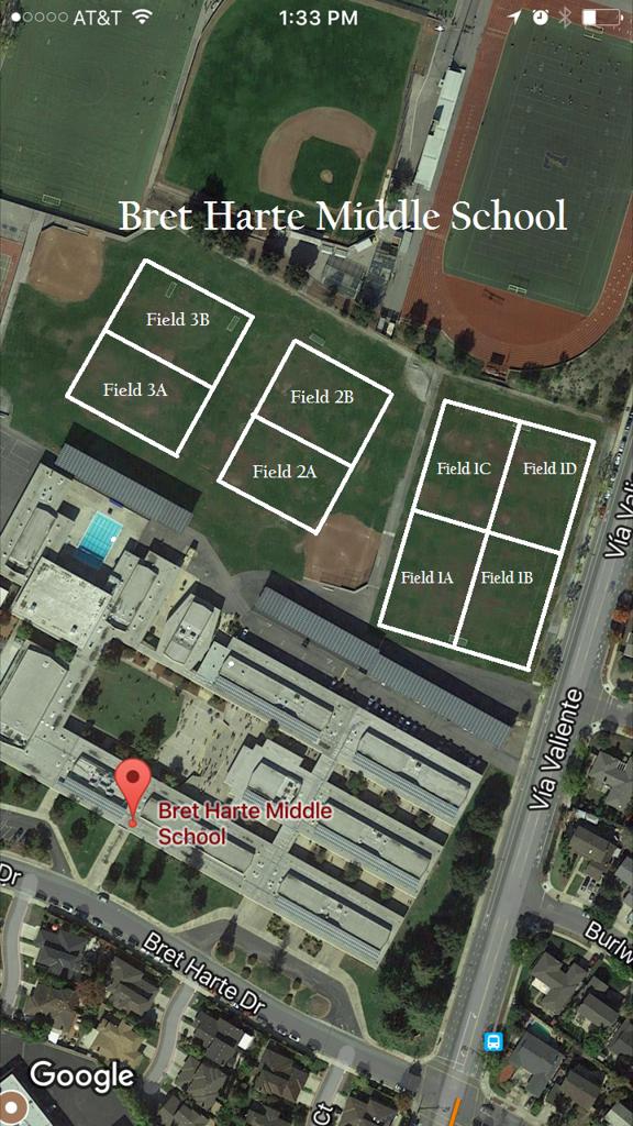 Field Lining Directions and Maps