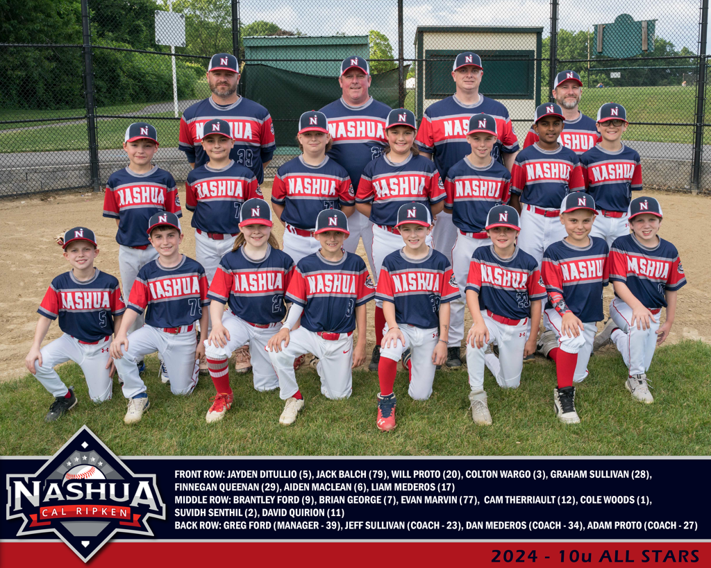 2024 10u All Star Team - Nashua Cal Ripken